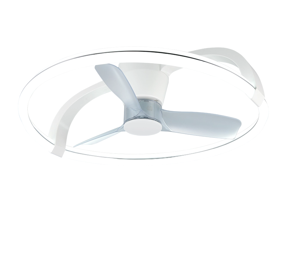 Plafoniera con Ventilatore estate/inverno, bianco, D 73 cm Stockholm