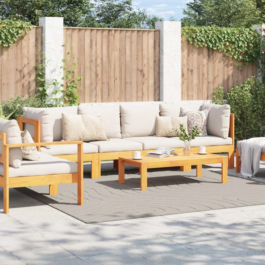 Tappeti per area Quadrato PALMERAS Crema 240 x 240 cm