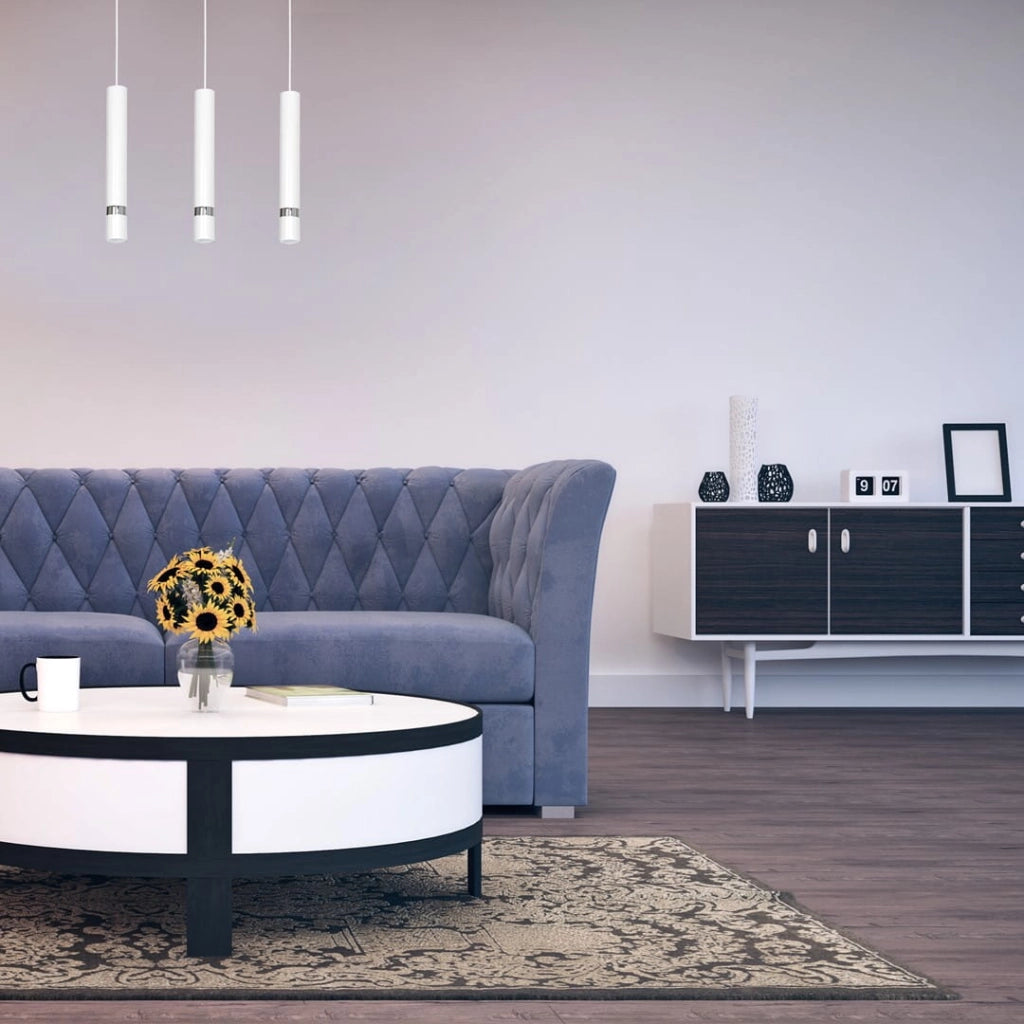 Lampadario Milagro Joker bianco/cromo 3xGU10 MLP1348