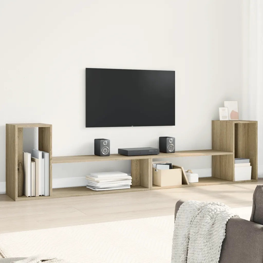 Mobili TV 2 pz Rovere Sonoma 100x30x50 cm in Legno Multistratocod mxl 92710
