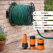 MA MAISON KIT TUBO IRRIGAZIONE PVC CON ATTACCO 1/2" DA 15 MT
