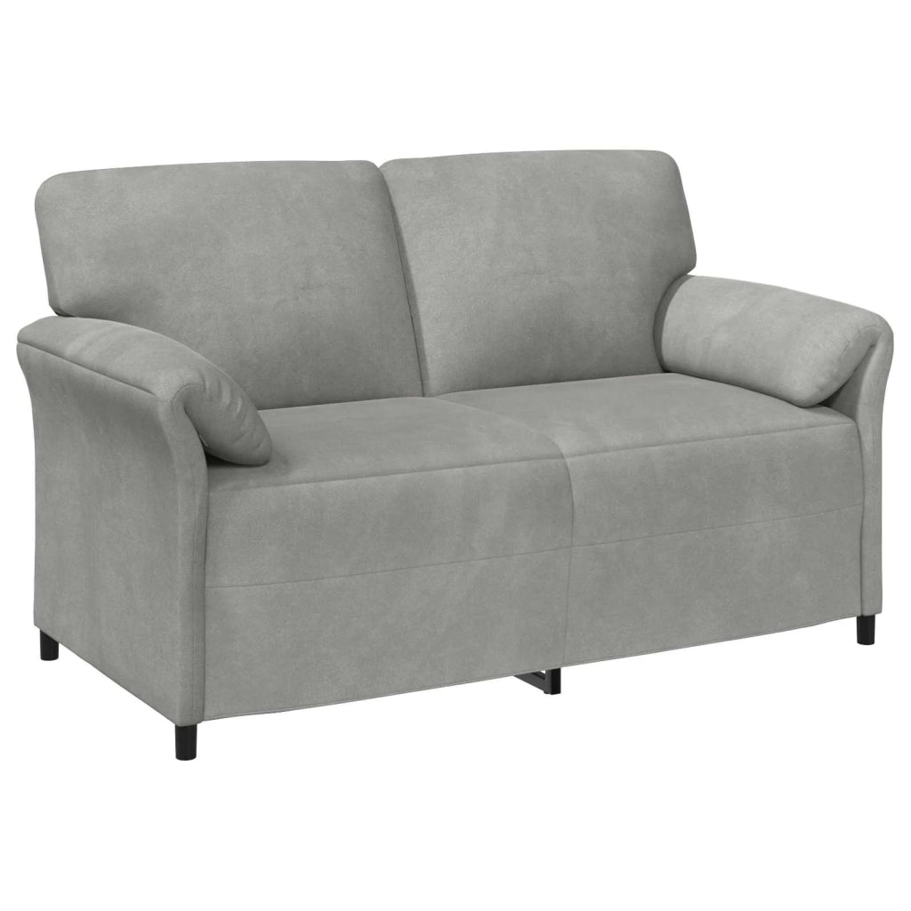 Set di divani 2 pz Grigio Chiaro Velluto 3424899