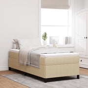 Struttura Letto Verde Chiaro Grigio 80x200 cm in Tessuto CORDURO