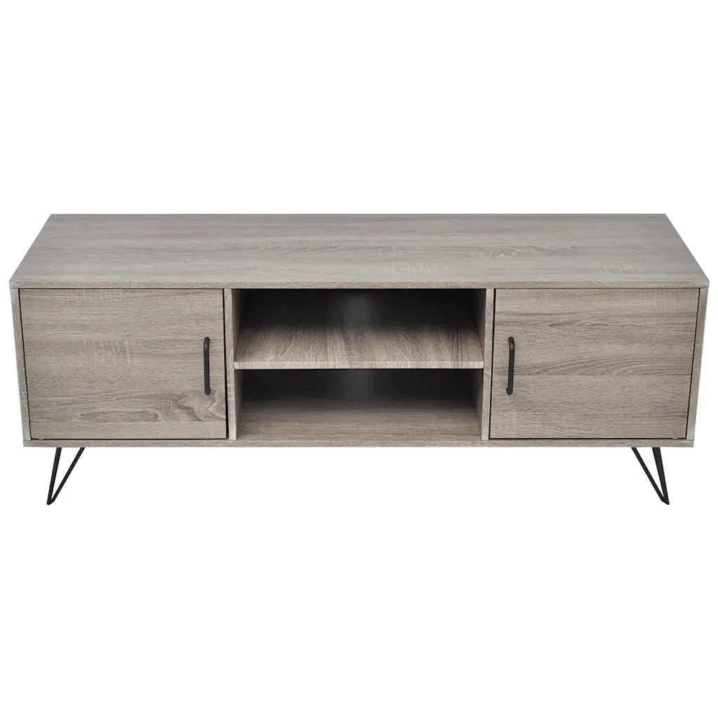 Mobile Porta TV 120x40x45 cm Grigio 243449