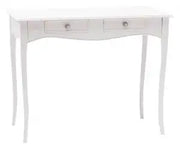 Scrivania scrittoio in legno Shabby chic bianco mod Linda