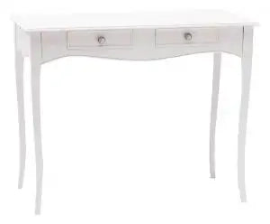 Scrivania scrittoio in legno Shabby chic bianco mod Linda