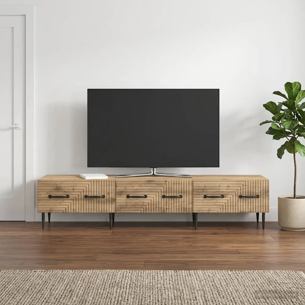 Mobile TV con cassetto Rovere Artigianale 147 x 34,5 x 30 cm 894944