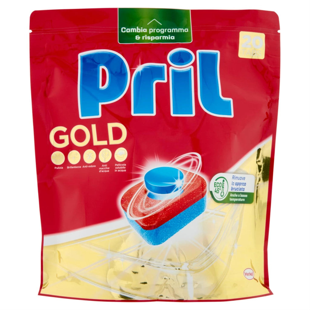 PRIL TABS 20PZ NEW GOLD