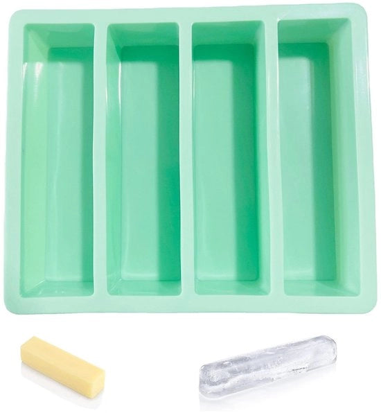 Forme in Silicone - Antisudanti - Strumento per la preparazione della muesli - Forma per ghiaccio - Forma per pane/cake - Flessibile - Materiale silicone di alta qualità - Forma per forno