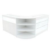 Set Banconi LED Bianco Demeter K1200 B1200 LM60 Vetrina Negozio con Serratura