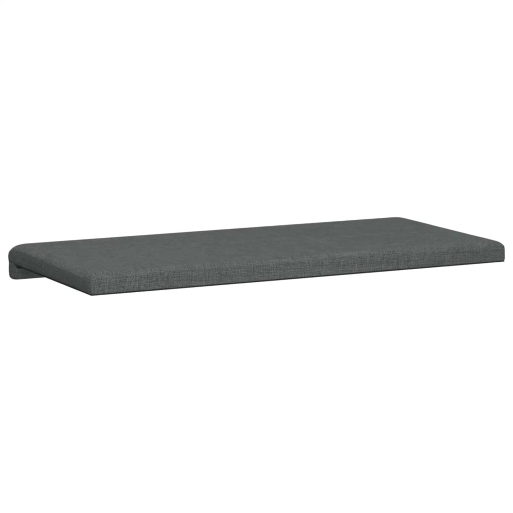 Cuscino per panchina Tessuto Grigio Scuro Profondità 35 cm 42043240