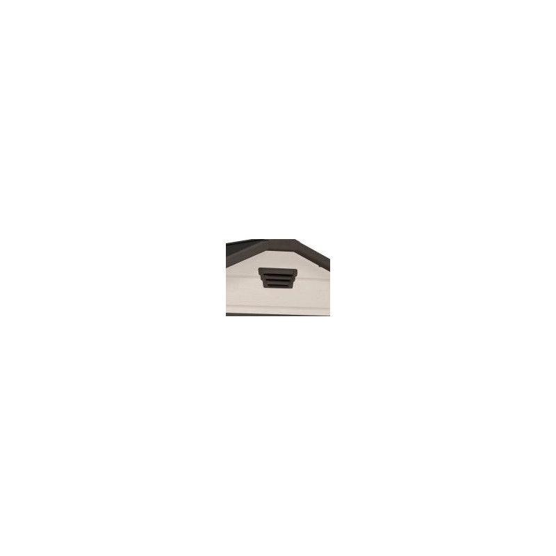Casetta da giardino in resina effetto legno 129x103x196 cm - con pavimento rialzato - Beige – Keter