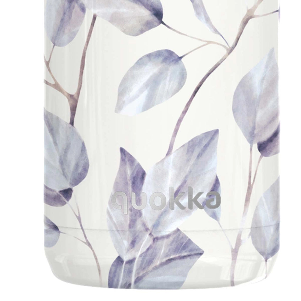 Bottiglia Termica 510 ml con Decorazione Floreale Bouquet Ermetica Grigio Quokka