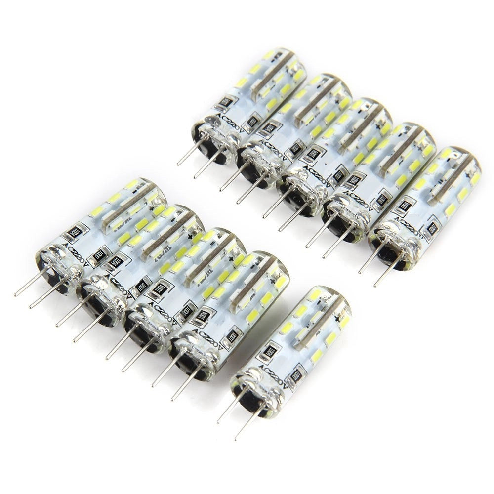 Trade Shop - Lampadine A Led Lampade Attacco G4 Smd 3014 Dc 12v Super Luminose Per Lampadari -