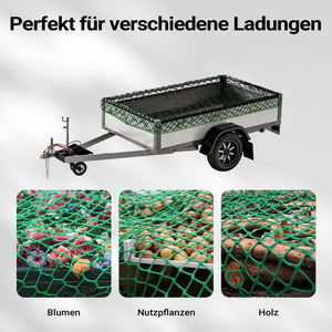 Rete ferma carico per trasporto su rimorchio e container 3 x 6 m Rete di sicurezza