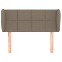 Testiera ad Orecchio Tortora 103x23x78/88 cm in Tessuto 3117138