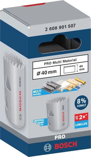 SEGA A TAZZA MULTIMATERIALE BOSCH PRO D.40mm - 2608901507
