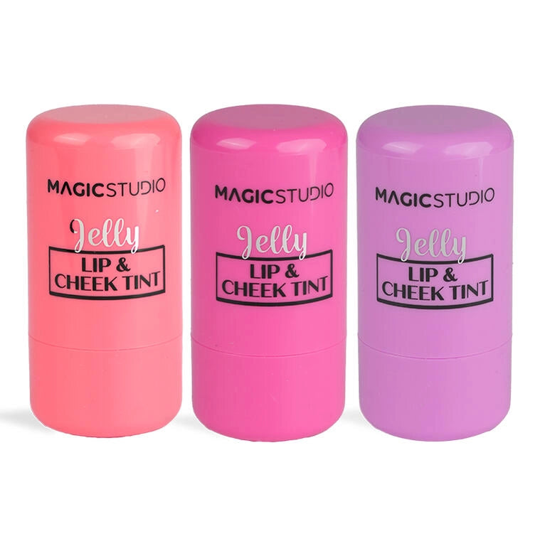 Magic Studio tinta gel rinfrescante per labbra e guance  Berry Blush