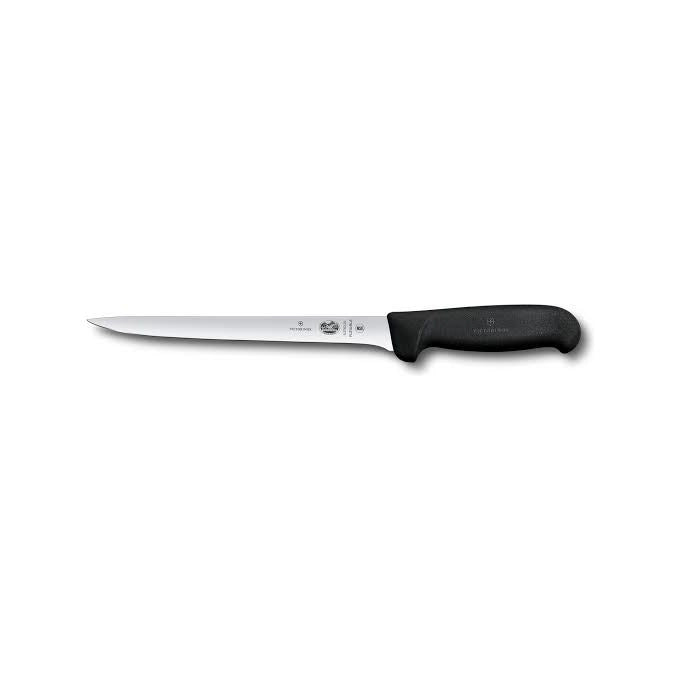 Victorinox 5.3763.20 Fibrox Coltello per sfilettare Lama flessibile 20 cm materiale sintetico colore Nero