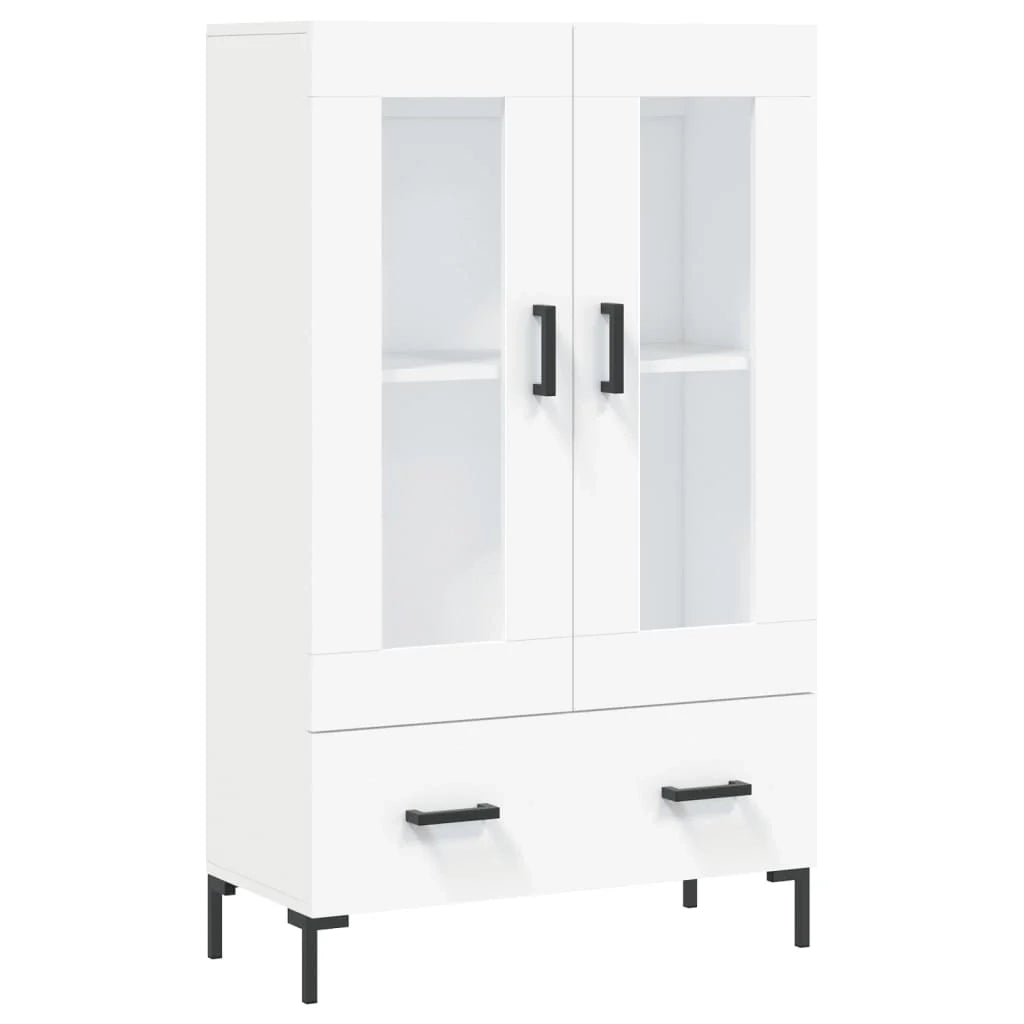 Buffet credenza cassettiera mobiletto mobile contenitore organizer cucina soggiorno salotto alto 69,5 x 31 x 115 cm legno ingegnerizzato bianco 02_0032493
