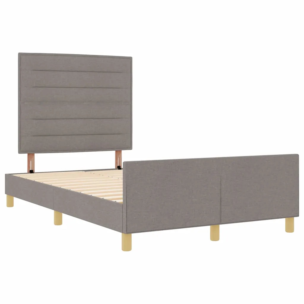 Struttura del letto con testiera Talpa 140 x 190 cm Tessuto 3344652