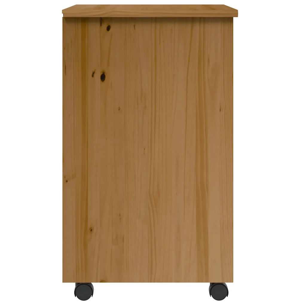Armadietto Rotante con Cassetti MOSS ambra Legno Massello Pino 4015785
