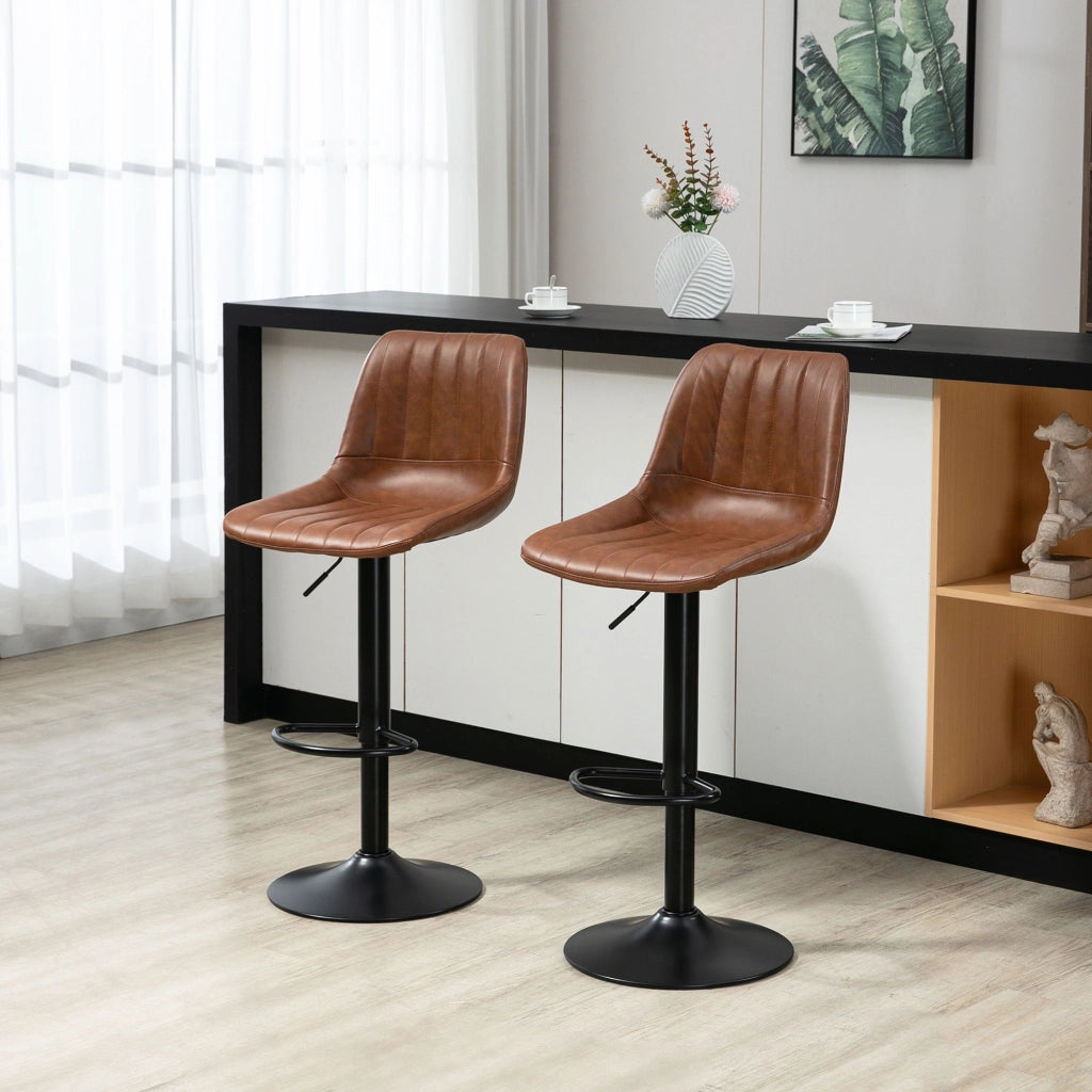 Sgabelli da bar retr¨° ¨C Minimal ¨C 2 pezzi, 43x49.5x111 cm