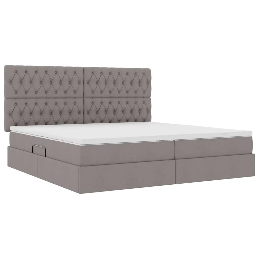 Letto con contenitore e materasso Talpa 200 x 200 cm Poliestere 3371868