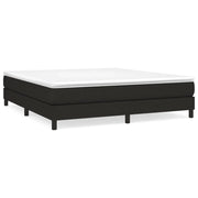 Letto matrimoniale | Letto per adulti | Struttura Letto a Rete a Molle Nero 160x200 cm in Tessuto
