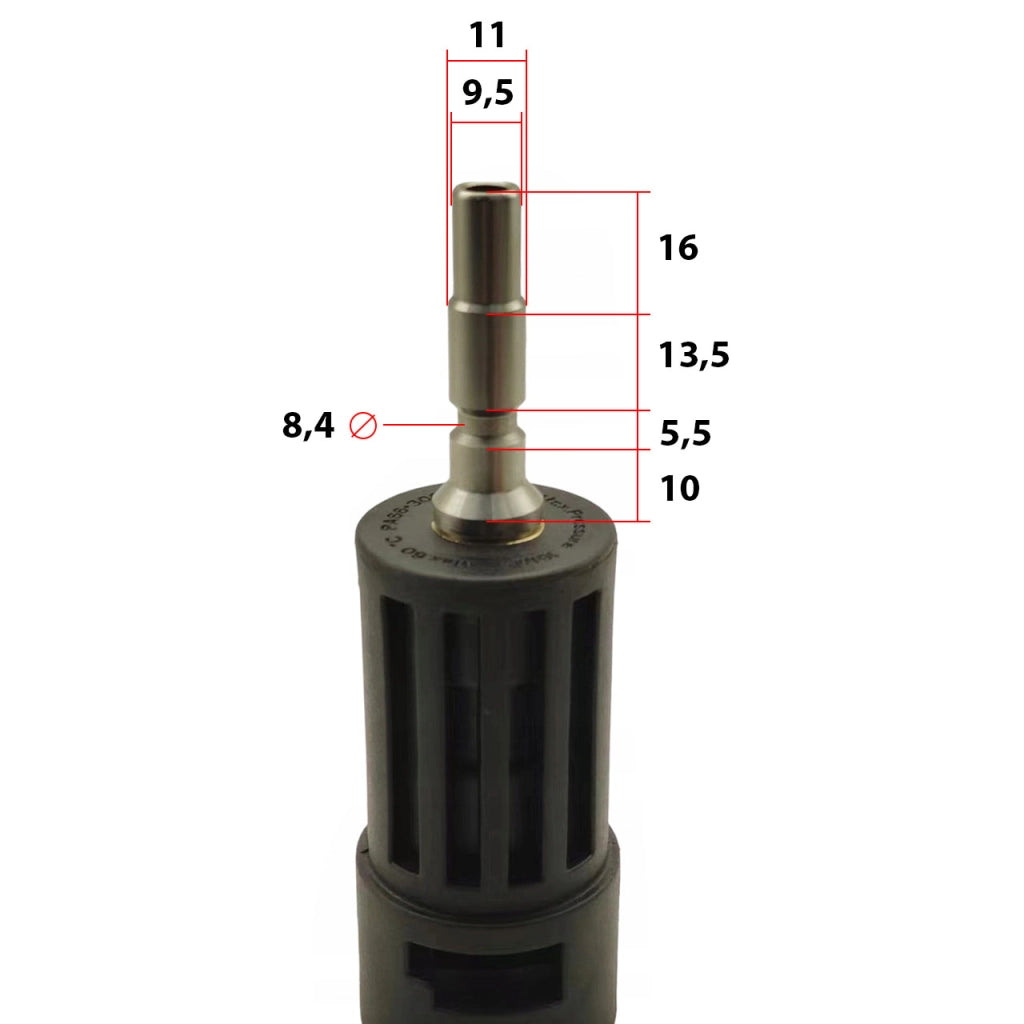 Adattatore per Idropulitrice compatibile con Kranzle QC e Kärcher K Bayonet – Installazione Facile, Connessione Stabile