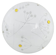 Plafoniera Candellux Floral 30cm LED 10W bianca 3000K