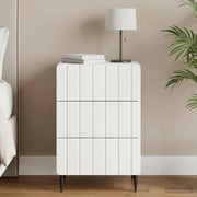 Armadio da Notte Bianco 43x 41 x 68 cm Legno ingegnerizzato 894325