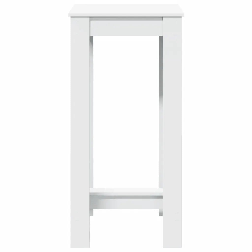 Tavolo da Bar Bianco 51x50x103,5 cm in Truciolato 854400