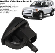 Vettore per Parabrezza di Ricambio - Testa di Aspersore - Land Rover Sport/LR3/LR4 - Resistente alla Usura e alla Polvere - Leggero - Facile da Installare - Vettore per Parabrezza