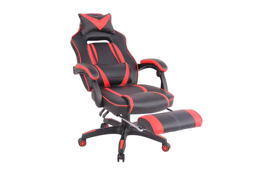 Sedia Gaming Heat In Similpelle nero/rosso