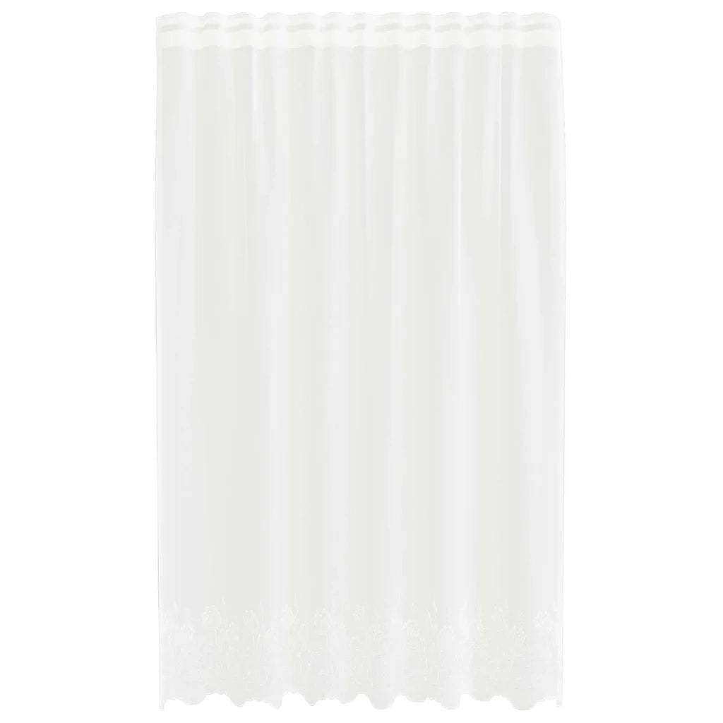 vidaXL Tende con tende Bianco 150 x 200 cm Poliestere