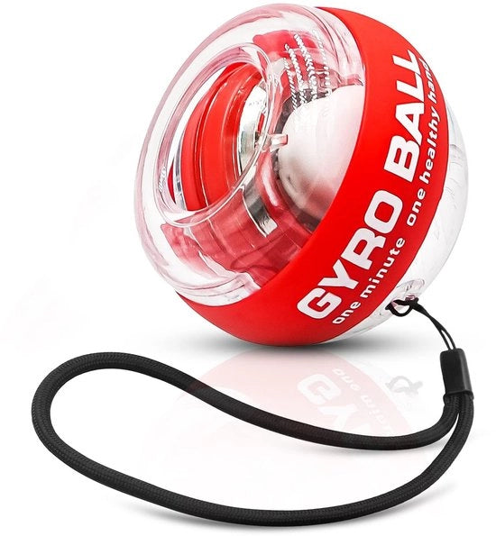 Rafforzatore muscolare per braccio gyroscopico - Esercizio per braccio - Rafforzamento di braccia/dita - Resistente allo shock - Leggero - Materiale duraturo - Gyroscopio