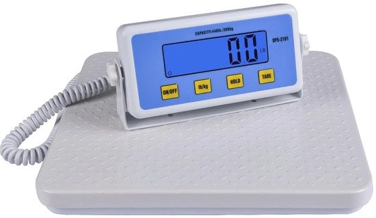 Peso Persona Digitale fino a 200 kg - Alta Precisione con Display Grande per Ambulatorio e Uso Domestico