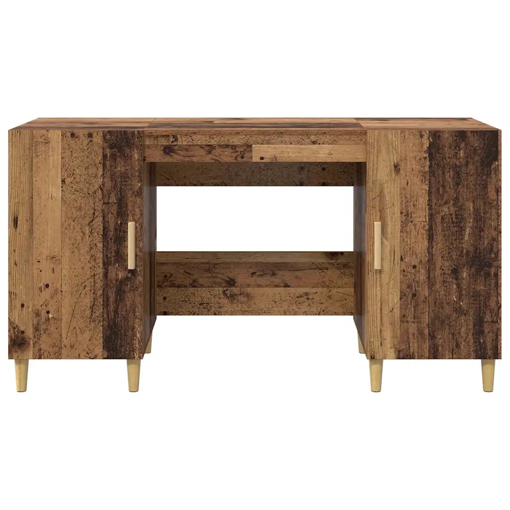 Scrivania Legno vecchio 140 x 50 x 75 cm Legno multistrato