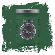 Fleur Pittura Chalky Look Colore Opaco Gessoso Shabby Legno Metallo Pareti Pelle Colore: The Green Queen, Formato: 130 ml