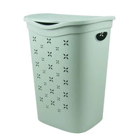 Portabiancheria da Bagno in plastica colors Verde Belli & Forti 55 Litri