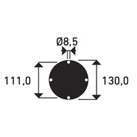 Doccia da Giardino Miscelatore ATI Docce Stilo-M Inox Anodizzato