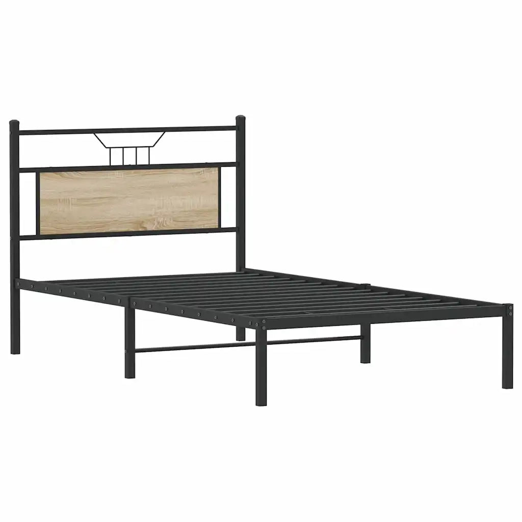 Giroletto senza Materasso Rovere Sonoma 107x203cm in Truciolato 4106788