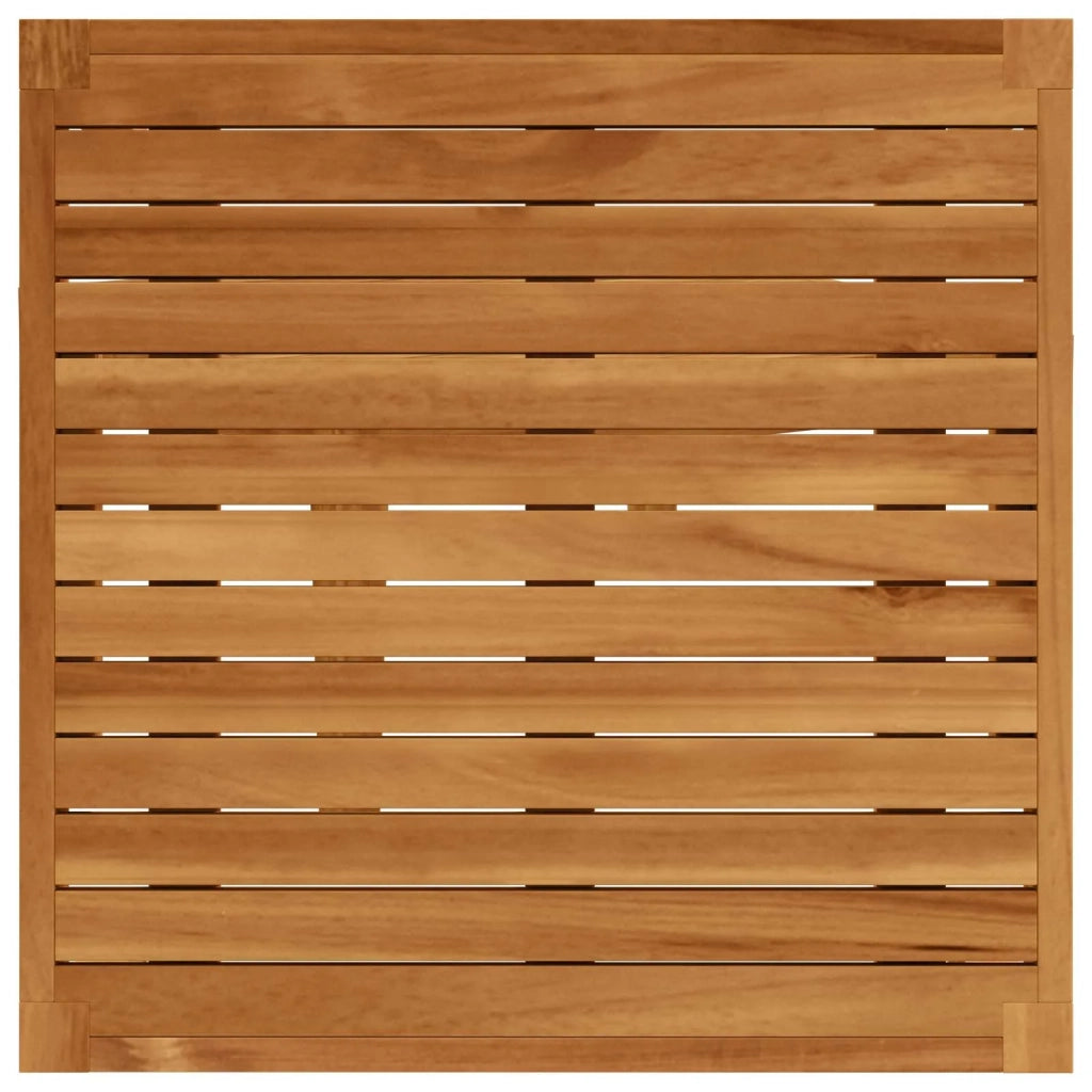 4 pcs Legno massiccio di acacia e corda Naturale 3407730
