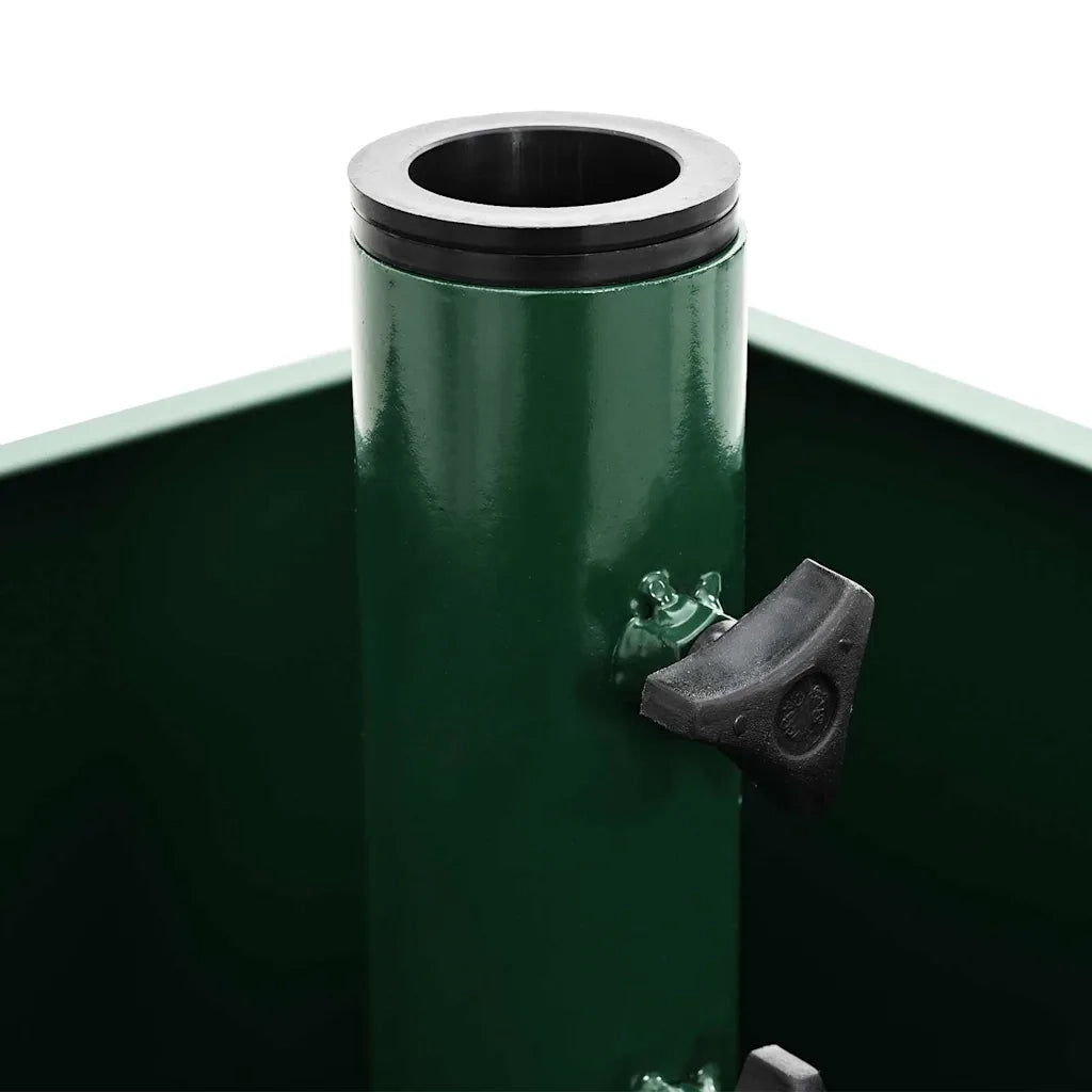 Base per ombrellone Verde 45 x 45 x 45 cm Acciaio 42010367