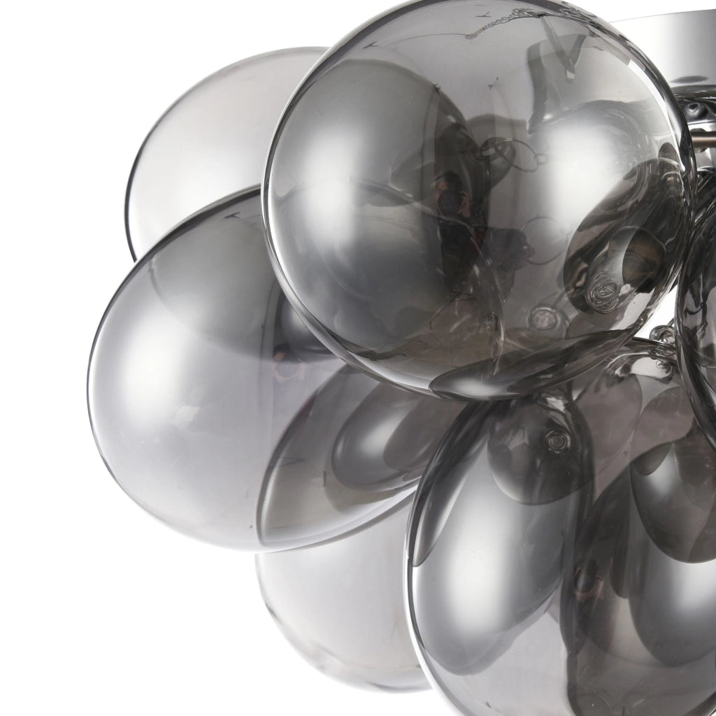 Maytoni Balbo MOD112-04-N plafoniera 4 sfere vetro fumé