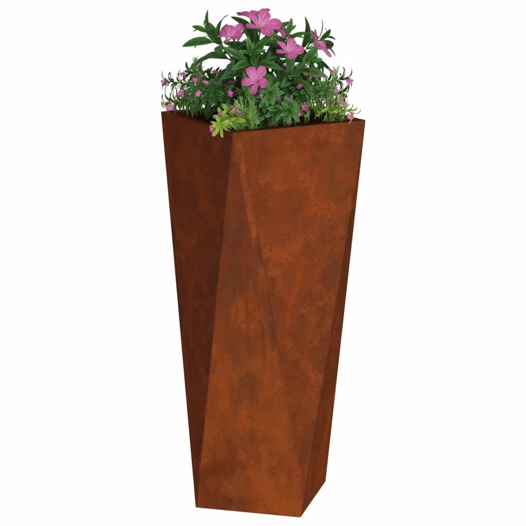 Fioriera Ruggine 30 x 30 x 75 cm 883778