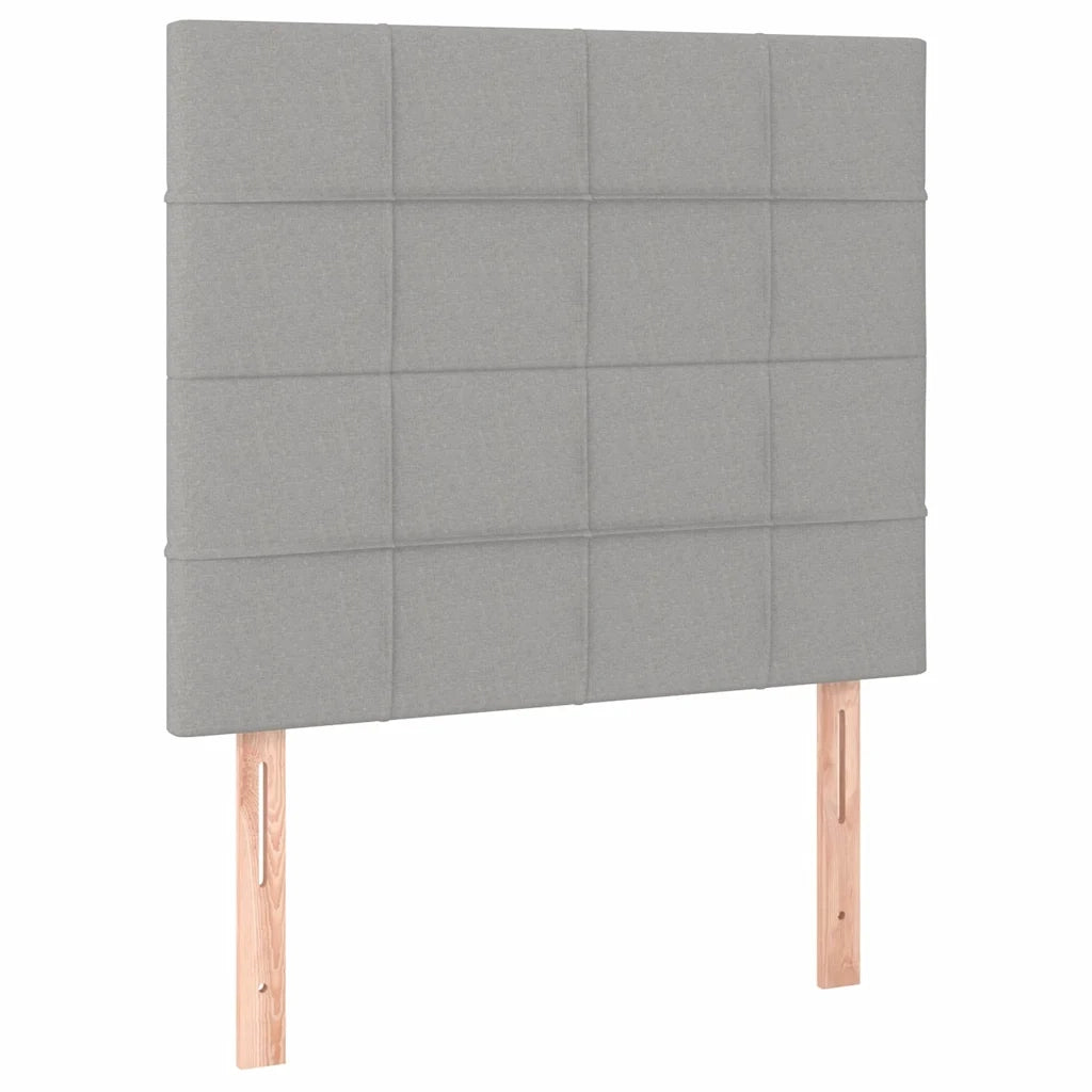 Giroletto senza Materasso Grigio Chiaro 120x200 cm Tessuto 3125041
