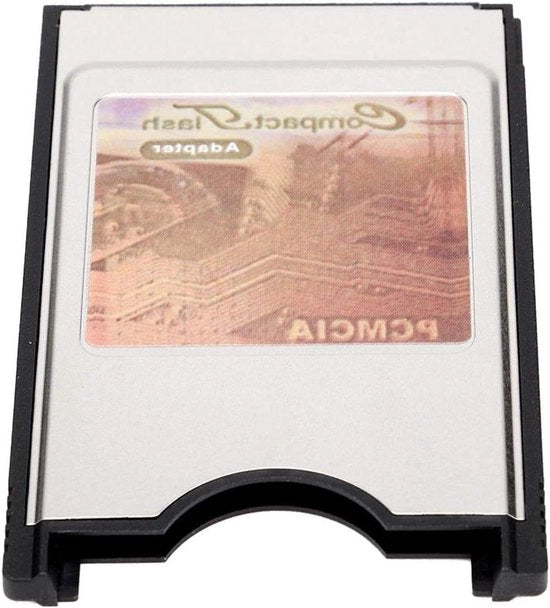 Carta di lettura CF compatibile PCMCIA per PC con possibilità di Plug and Play.
