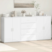 Credenze 3 pz Bianche 60x31x84 cm in Legno Multistrato 3276574